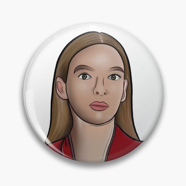 Item preview, Killing Eve, Villanelle illustration designed and sold by HollzCreates.