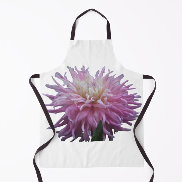 Item preview, Pink Dahlia with a Yellow Center set in a White Background by LisetteV designed and sold by Vero De.