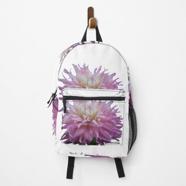 Item preview, Pink Dahlia with a Yellow Center set in a White Background by LisetteV designed and sold by Vero De.