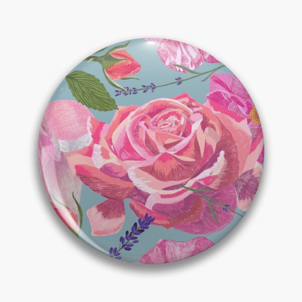 Aperçu de l'œuvre Jardin de roses, de pétales et de lavande créée et vendue par Flyingwall.