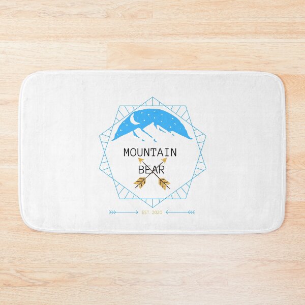 Item preview, mountain bear blue designed and sold by edgarallesch.