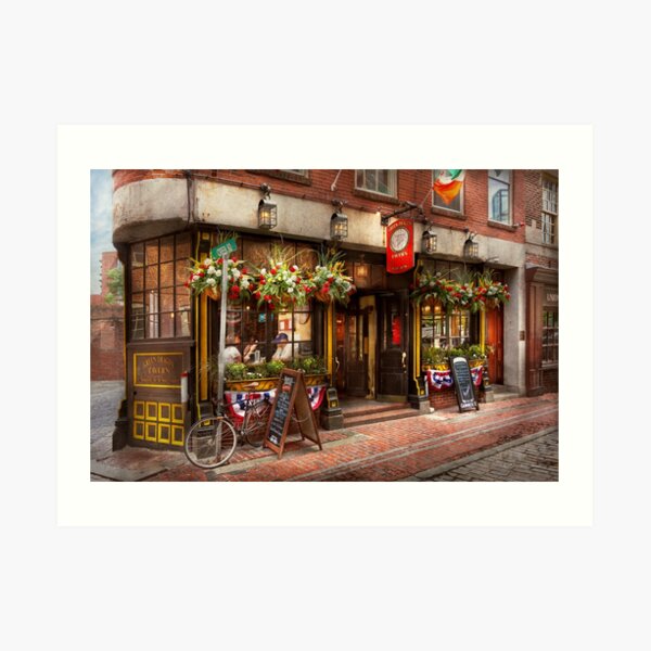 City - Boston MA - The Green Dragon Tavern Art Print
