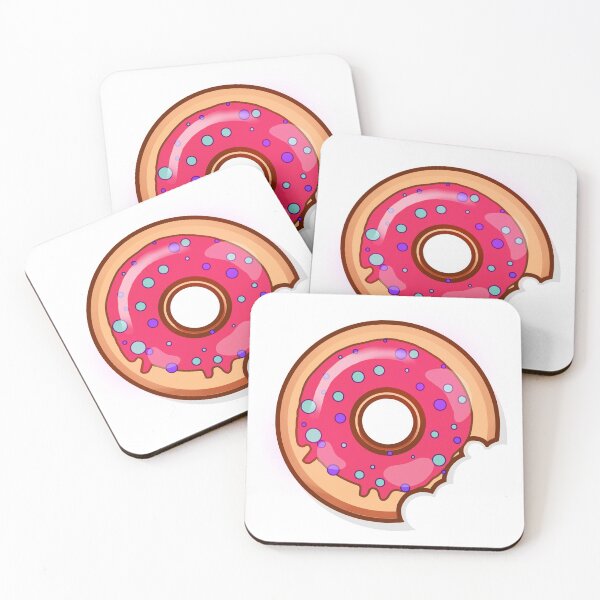 Artikelvorschau, Gebissener Donut entworfen und verkauft von Ledosdesigns.
