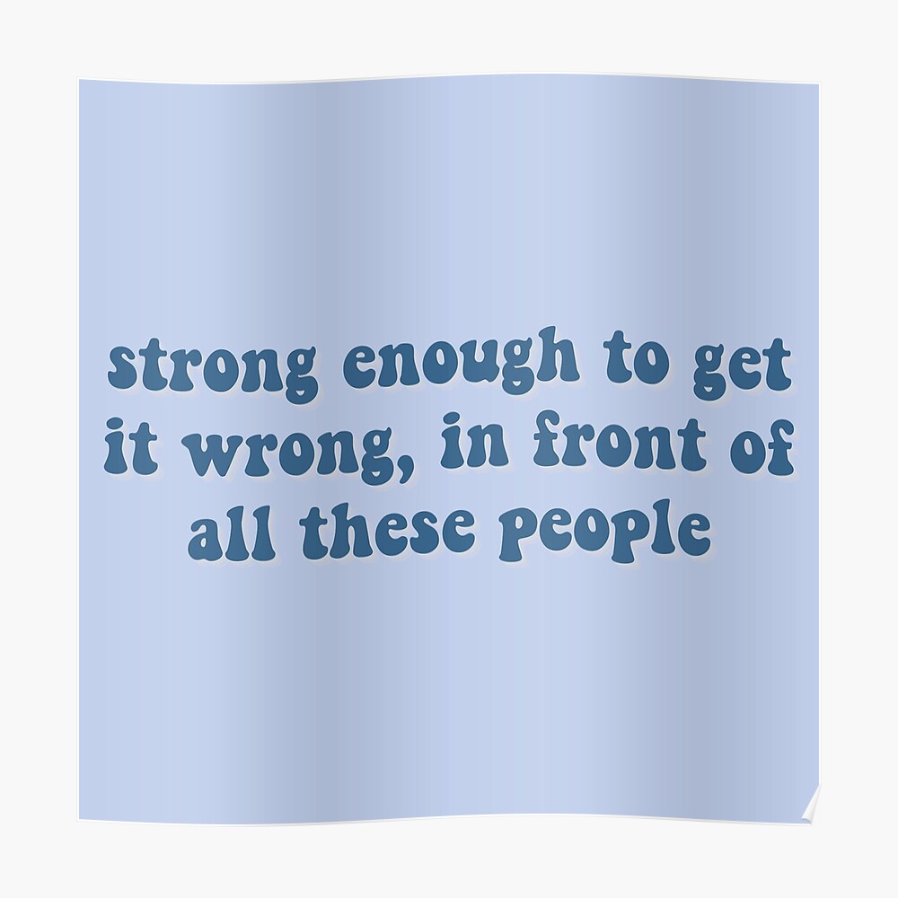 Fearless Lyrics Louis Tomlinson Sticker Von Tpwklwt Redbubble