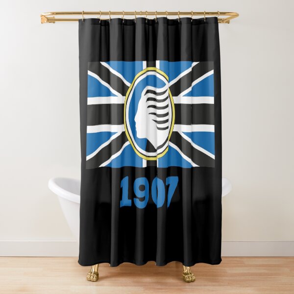 Atalanta 6 follower flag Shower Curtain