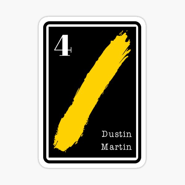 Item preview, Dustin Martin Richmond Tigers AFL Player Card designed and sold by All-About-AFL.