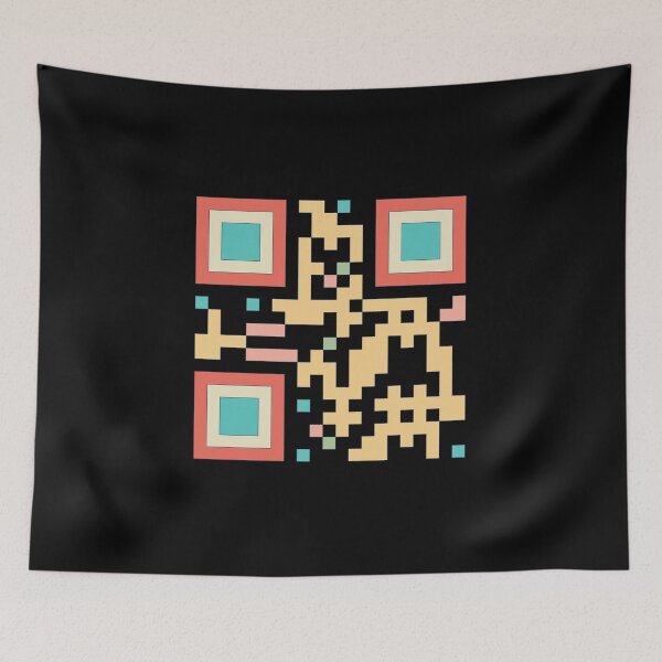 Item preview, Qr Code Sticker designed and sold by gooddesignart.