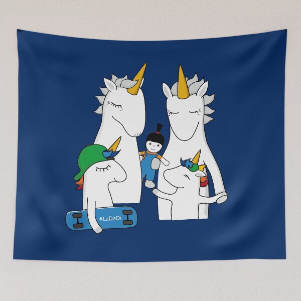 Item preview, unicorn grandma & grandpa designed and sold by LaDaDi.