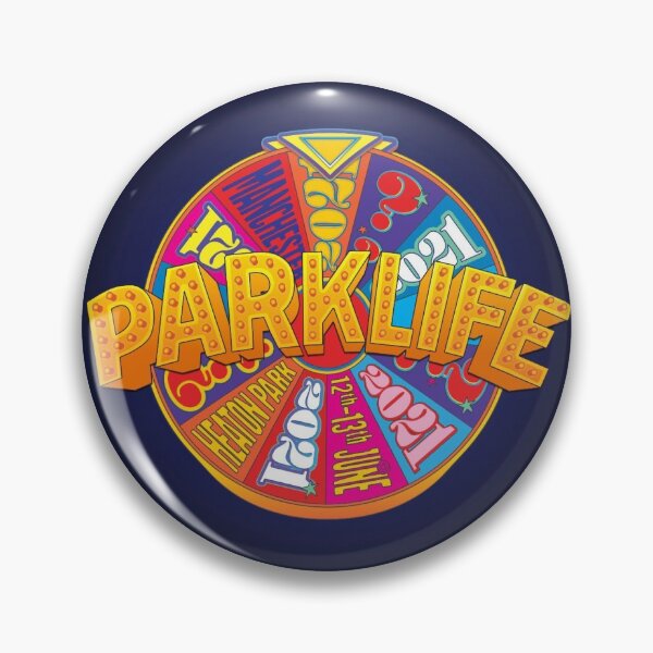 Artikelvorschau, Parklife 2021 'Spin the Wheel'-Logo entworfen und verkauft von FestivalShop.