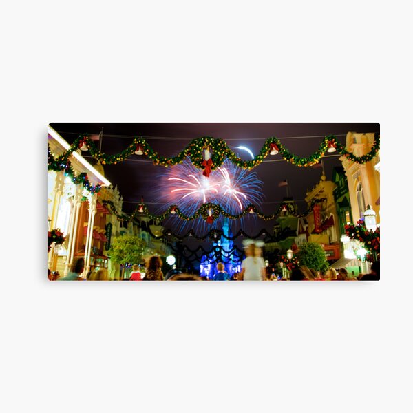 Blue Christmas Canvas Print