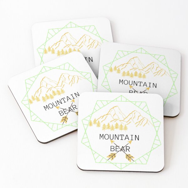 Item preview, mountain bear green designed and sold by edgarallesch.