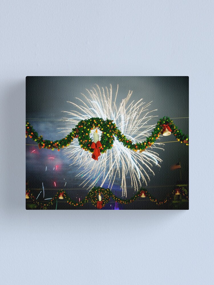 Alternate view of Boom Goes Christmas Canvas Print