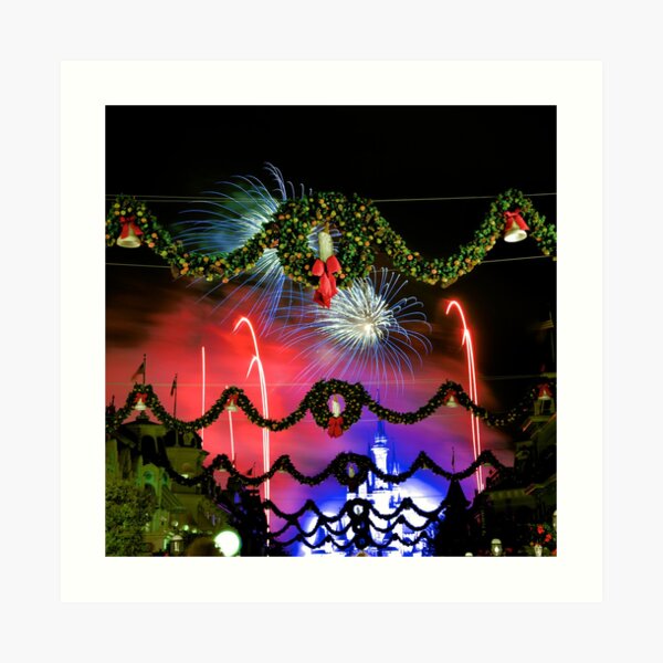 Red Rockets at Christmas Art Print