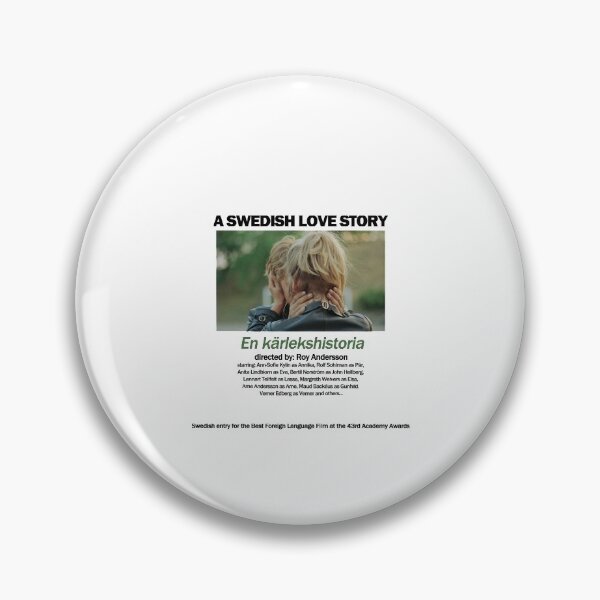 Item preview, A SWEDISH LOVE STORY - simple poster designed and sold by shasark.