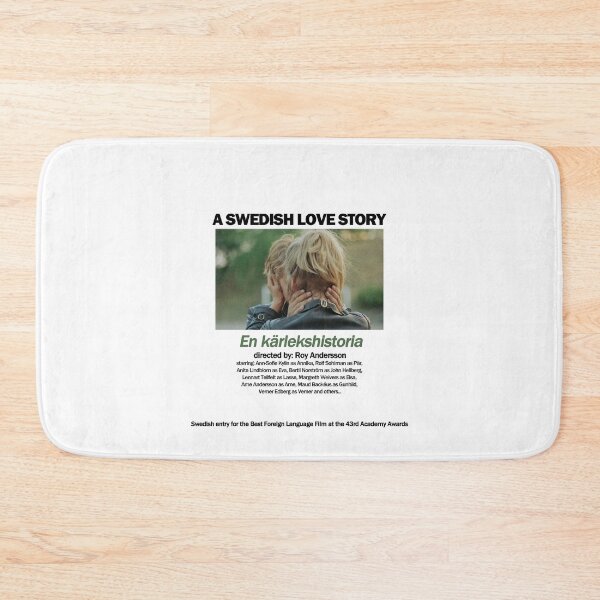 Item preview, A SWEDISH LOVE STORY - simple poster designed and sold by shasark.