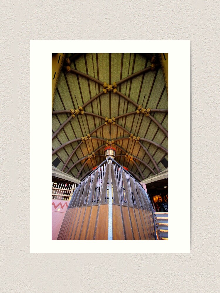Alternate view of Kidani Lobby Art Print
