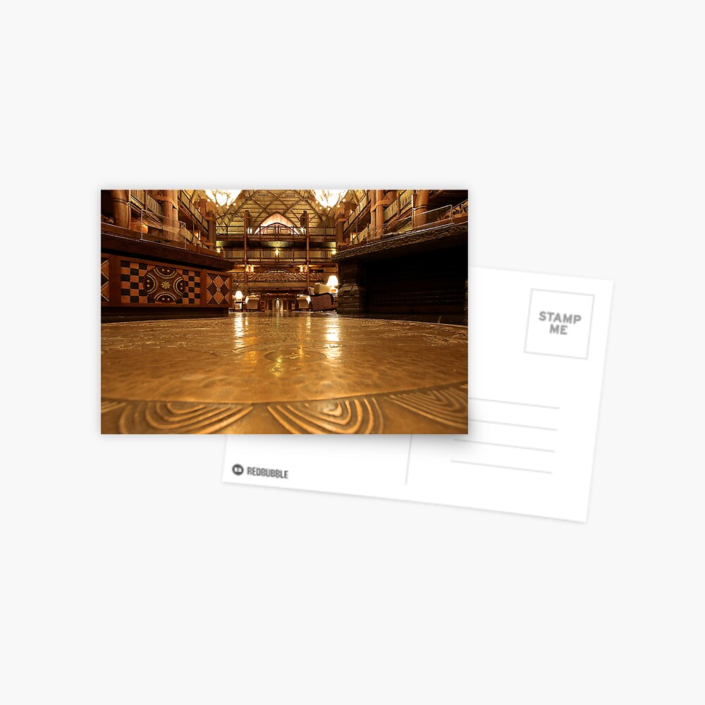 Animal Kingdom Lodge from the Ground Up Postcard