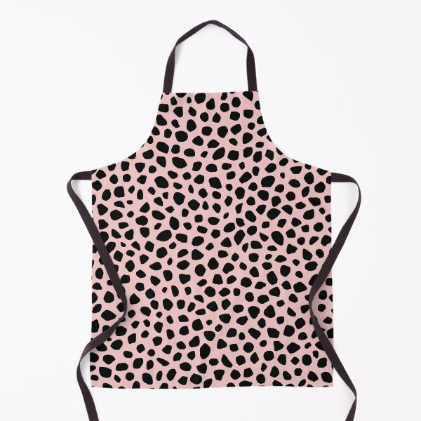 Item preview, Black and Rose Quarts Pink Dalmatian Print designed and sold by cgroenewald.