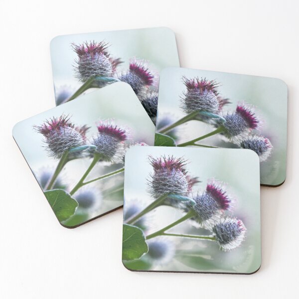 Item preview, Gentle lights Woolly burdock 1 designed and sold by Jouko Lehto Photography.