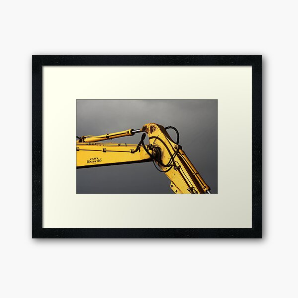 Yellow Arm Framed Art Print