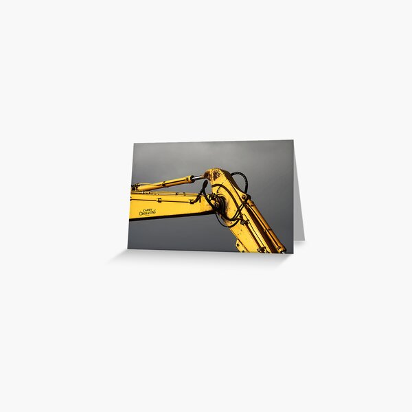 Yellow Arm Greeting Card