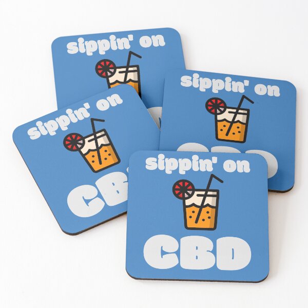 Item preview, sipping on cbd- funny cbd  designed and sold by Firefamily.