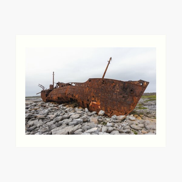 The Plassey Shipwreck Art Print