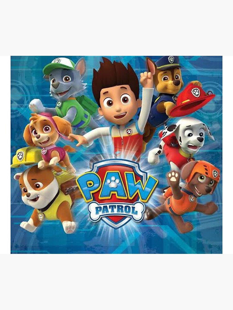 paw patrol design and store set