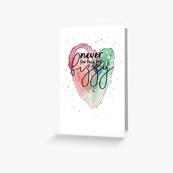 Item preview, Prosecco Lover Never Too Busy for Fizzy designed and sold by Playful Pixel Designs.
