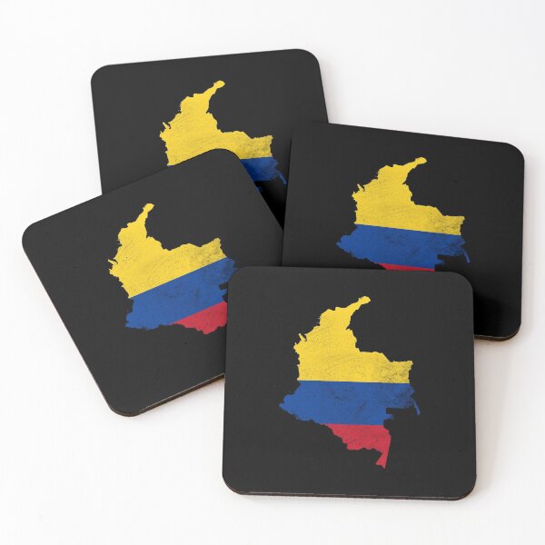 Aperçu de l'œuvre Drapeau de la fierté colombienne créée et vendue par Groovysheck.