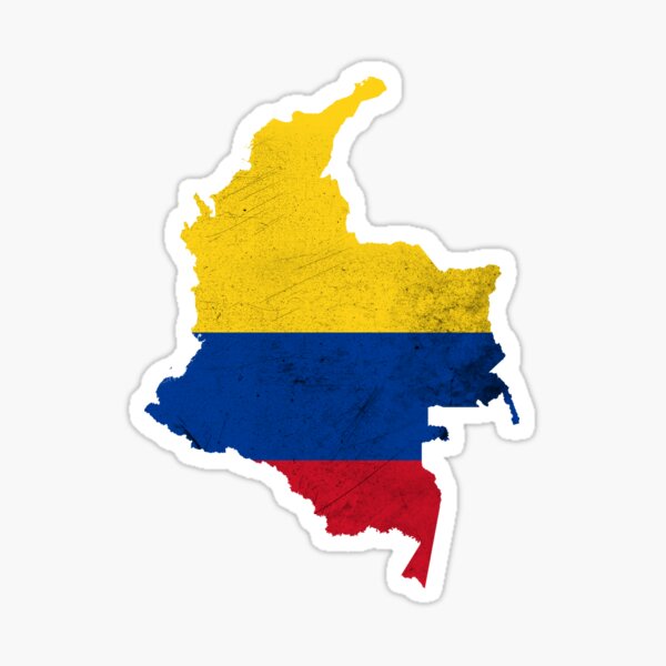 "Colombian Pride Flag" Sticker by Groovysheck | Redbubble