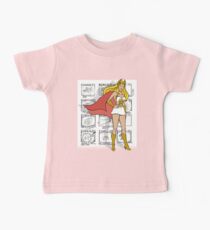 Camiseta para bebés She-Ra Princess of Power - Transformación Storyboard Background
