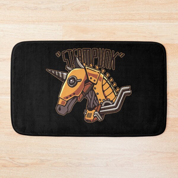 Item preview, Steampunk Retrofuturistic Armor Plated Unicorn designed and sold by tronictees.