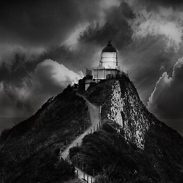 Artwork thumbnail, NZ Lighthouse by ronmoss