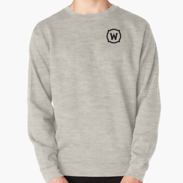 Schwarzes Logo von World of Warcraft Pullover