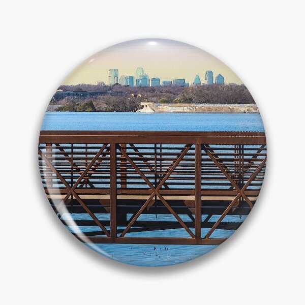 Item preview, Dallas White Rock Bridge Painterly designed and sold by mljdwhite.