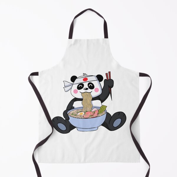 Item preview, Japanese Ramen Panda Kawaii Cute Noodles Anime designed and sold by BandOfThePand.