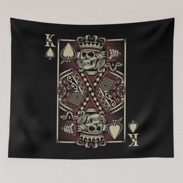 Item preview, Awesome King Skull designed and sold by AlwaysLost.