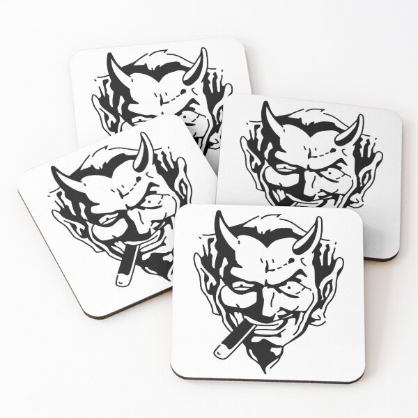 Aperçu de l'œuvre Sourire de Satan - Blanc créée et vendue par 1SilentEcho.