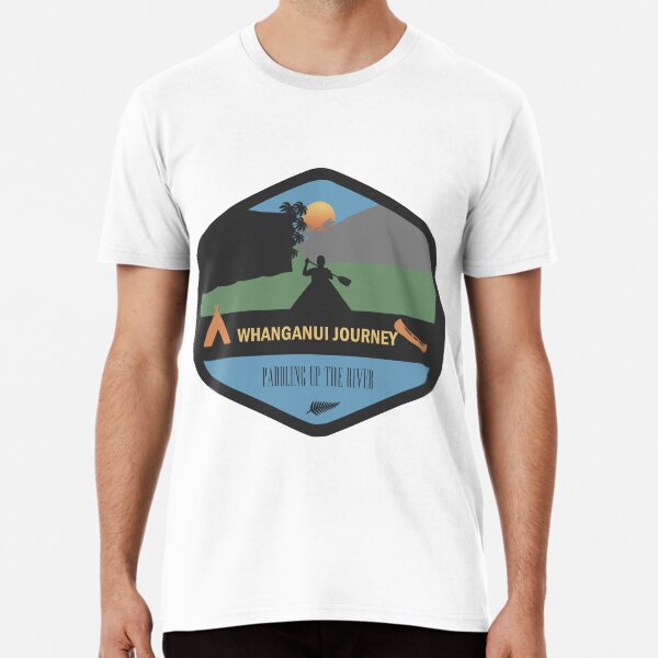 Whanganui Journey New Zealand Great Walk Premium T-Shirt