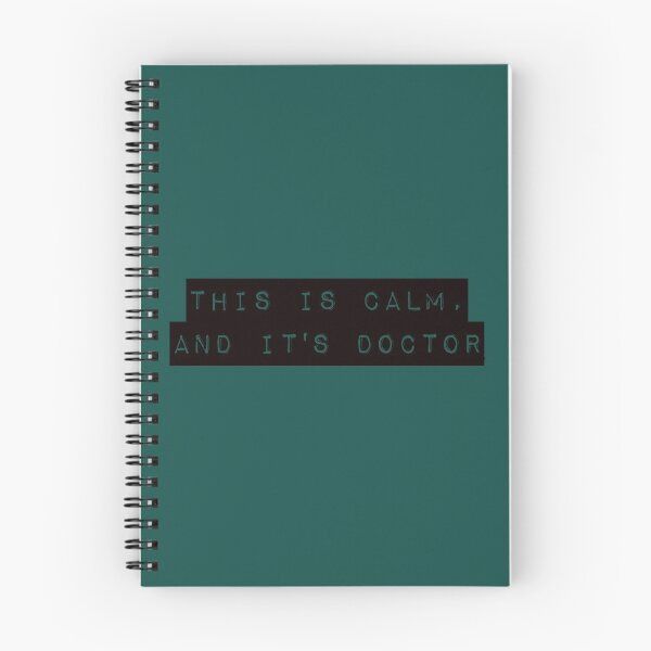 Item preview, This is calm, and it's Doctor designed and sold by NoodleBazaar.