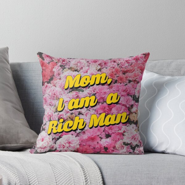 Item preview, I am Rich Man Pink Flower designed and sold by Eyesontheaurora.