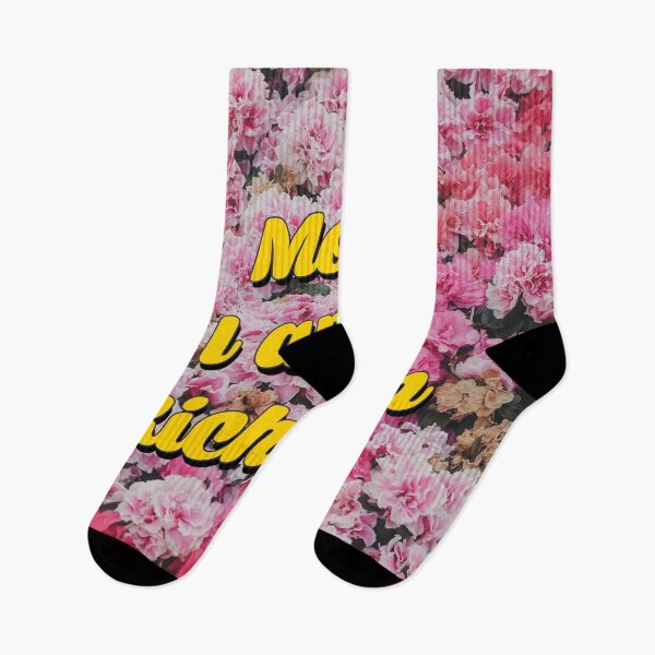 Item preview, I am Rich Man Pink Flower designed and sold by Eyesontheaurora.