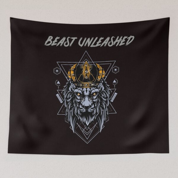 Item preview, Beast Unleashed Silver Lion designed and sold by misskrisnov.