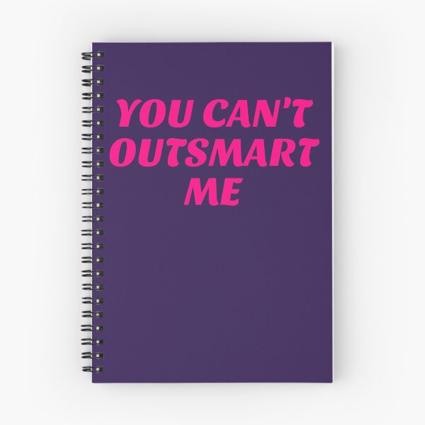 Item preview, You Can't Outsmart Me designed and sold by VkScript.