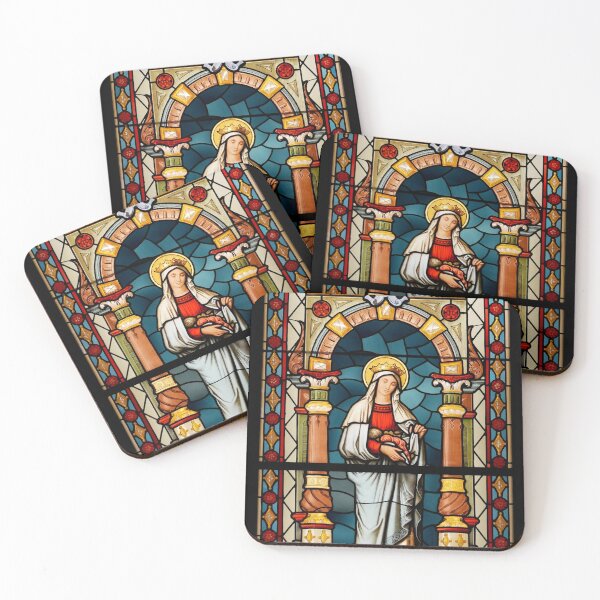 Item preview, Saint Elizabeth of Hungary Stained Glass designed and sold by Shalone Cason.