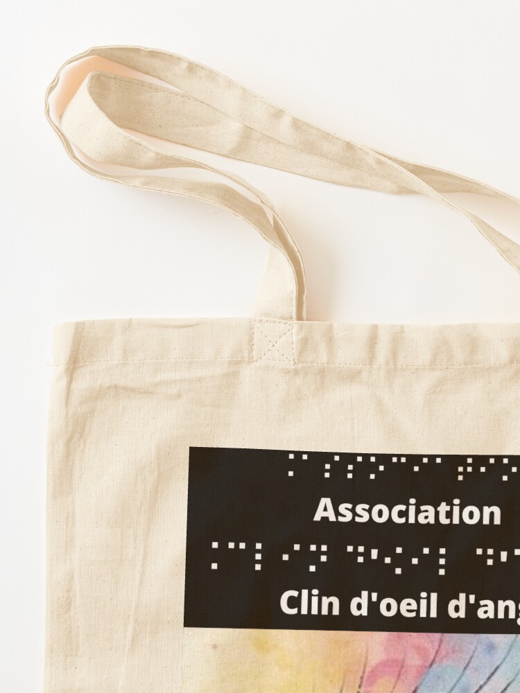 Tote bag ''Association Clin d'oeil d'anges' : autre vue