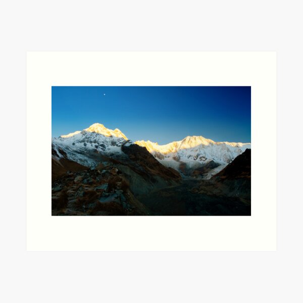 Item preview, Pre dawn glow on Annapurna South. designed and sold by Andy Newman.