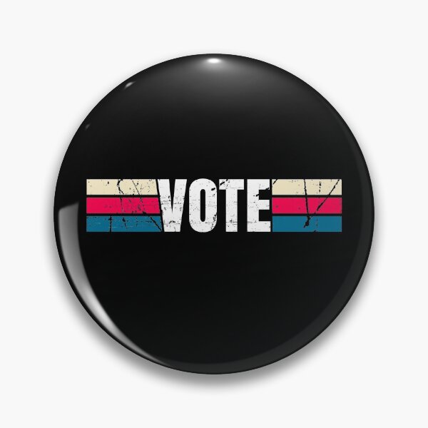 Item preview, VINTAGE VOTE Face Mask Black designed and sold by MagicBoutique.