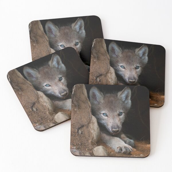 Item preview, Timber Wolf Pup designed and sold by WolvesOnly.